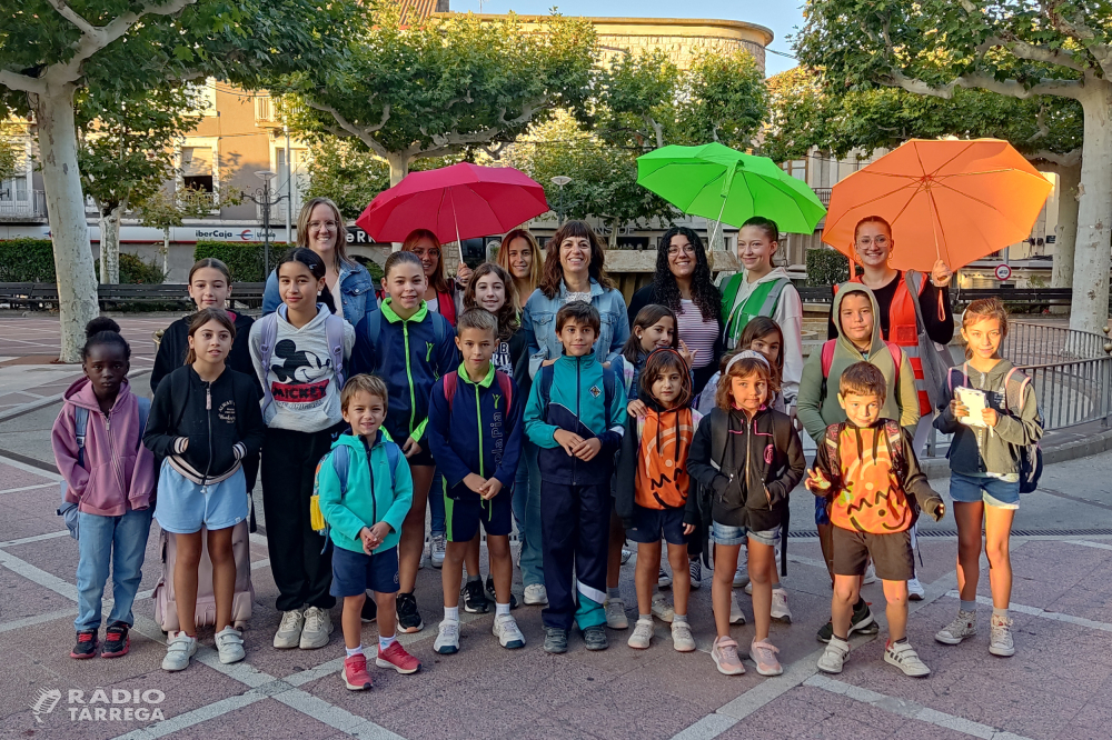 L’Ajuntament de Tàrrega posa en marxa el servei d’acompanyament d’infants a l’escola amb una quarantena d’usuaris