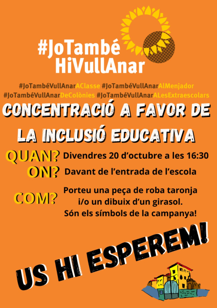 Les AFA de totes les escoles de Tàrrega demanen el desplegament del Decret d'Educació Inclusiva