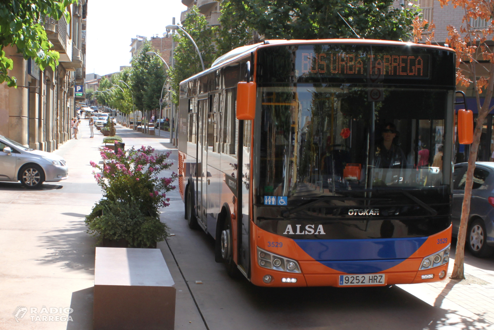 L’Ajuntament de Tàrrega habilita un servei extraordinari i gratuït del bus urbà per la festivitat de Tots Sants