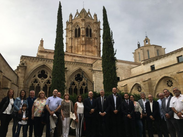 L'Urgell celebra la Diada i el dia de la Comarca a Vallbona de les Monges