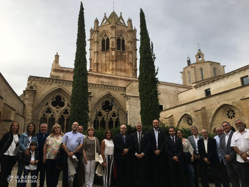 L'Urgell celebra la Diada i el dia de la Comarca a Vallbona de les Monges