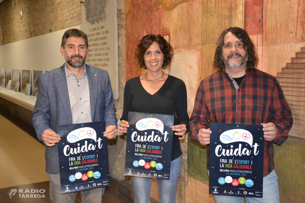 Bellpuig organitza la 4a Fira Cuida’t, la fira de l’esport i de la vida saludable, amb l’objectiu de promocionar la pràctica d’hàbits saludables