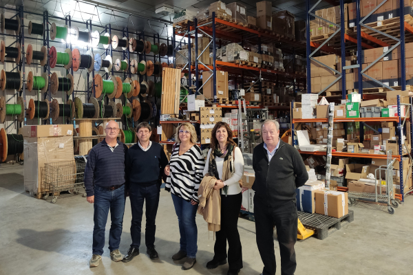 La Regidoria de Promoció Econòmica de Tàrrega visita el teixit empresarial del municipi per copsar les necessitats i propostes del sector