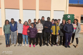 Trobada de l’alcaldessa de Tàrrega amb l’Escola Alba de la ciutat, que atén infants i joves amb necessitats educatives especials