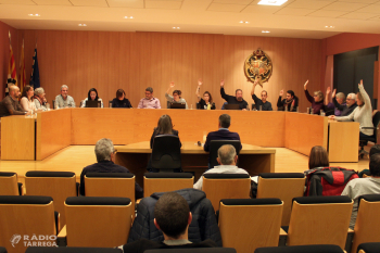 El Ple de Tàrrega aprova el pressupost municipal per a l’any vinent, que ascendeix a 20,4 milions d’euros