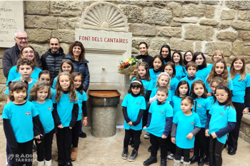 Tàrrega inaugura la remodelació de la Font dels Cantaires, monument al Parc de Sant Eloi que homenatja la Coral Infantil Mestre Güell