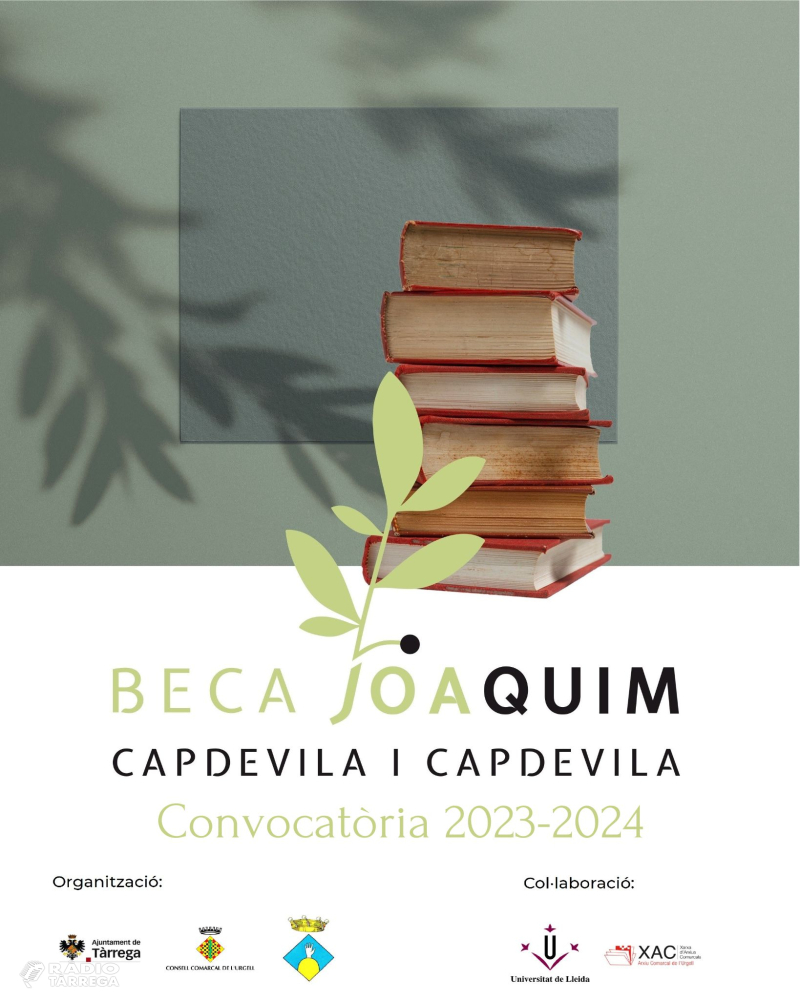 Convocada la tercera edició de la beca d’estudis humanístics i ciències socials Joaquim Capdevila i Capdevila