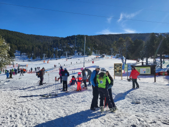 El Pirineu de Lleida registra ocupacions d'entre el 85% i el 90% durant el pont de la Puríssima