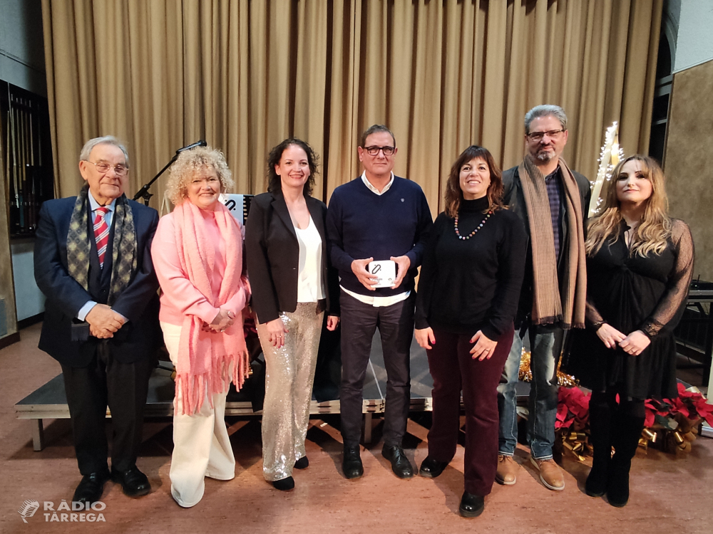 Ramon Tomàs guanya la primera edició del premi literari Mestre Güell de Tàrrega