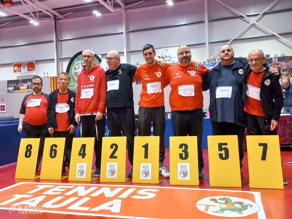 El Club Esportiu Alba participa al Campionat de Catalunya de tenis taula