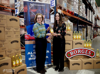 Borges International Group dona 15.000 litres d’oli a entitats socials a través del Banc dels Aliments
