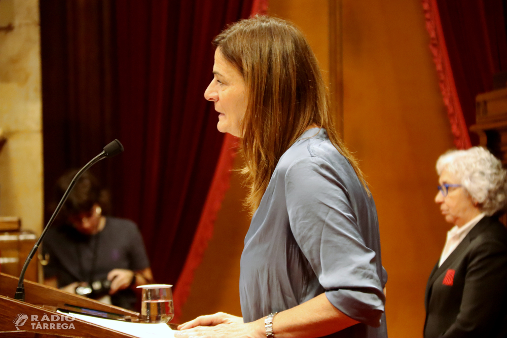 La diputada urgellenca de Junts Cristina Casol va denunciar el grup parlamentari al novembre