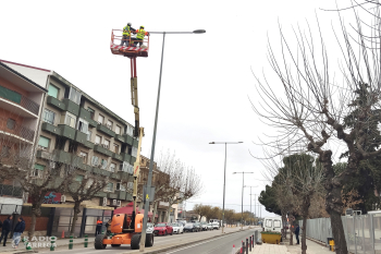 L’Ajuntament de Tàrrega du a terme una nova fase de renovació de l’enllumenat públic