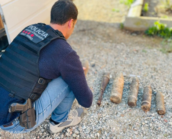 Localitzen deu artefactes explosius de la Guerra Civil en quatre municipis del Segrià, l'Urgell i l'Alt Urgell