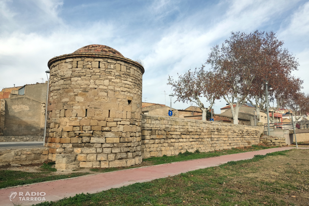 L’Ajuntament de Tàrrega adjudica les obres de restauració dels dos torricons que formen part de la muralla carlina del carrer Migdia