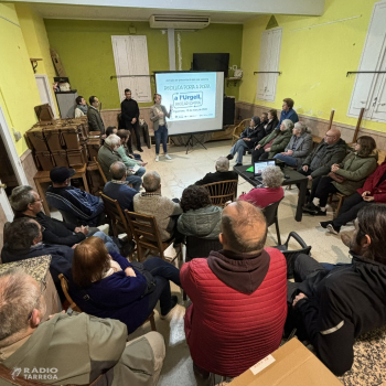 Sessió informativa sobre la recollida Porta a Porta a la Figuerosa