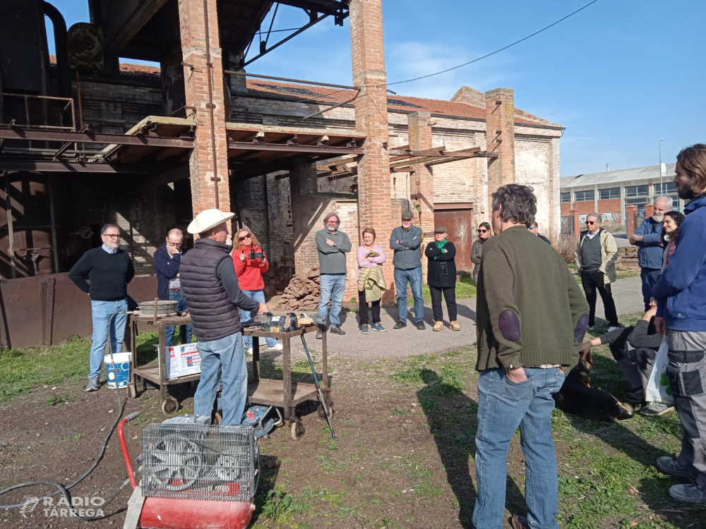 El Museu Trepat de Tàrrega acull un taller de forjat d'eines organitzat per l’Associació Amics de l’Arquitectura Popular