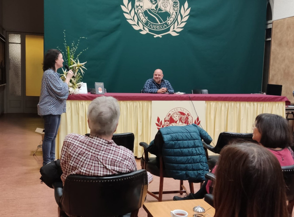 Francesc Ribera,'Titot', presenta la seva novel·la 'El silenci que heu de témer' a Tàrrega