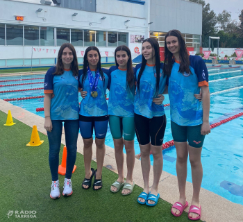 La nedadora del CN Tàrrega, Noa Priego, campiona d’Espanya en els 100 m braça i bronze en els 200 m braça