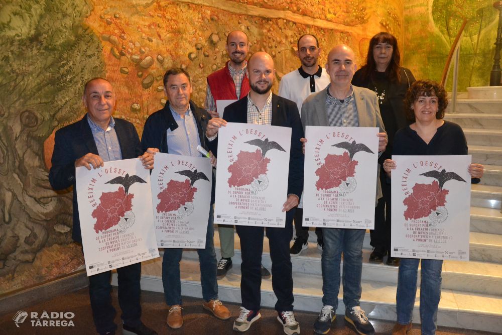 Presenten la segona edició d’un projecte que impulsa la creació de noves cooperatives a Ponent