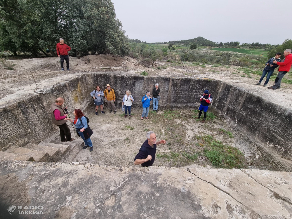 Òmnium Cultural Segarra Urgell i els Amics de l'Arquitectura Popular, celebren la jornada (RE)VOLTES