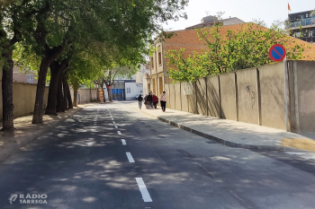 L’Ajuntament de Tàrrega culmina les obres d’ampliació de la vorera sud de l’avinguda de Balaguer