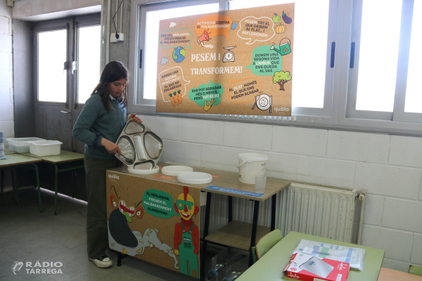 Una trentena d'escoles de la demarcació de Lleida fan pedagogia contra el malbaratament alimentari entre 2.000 alumnes