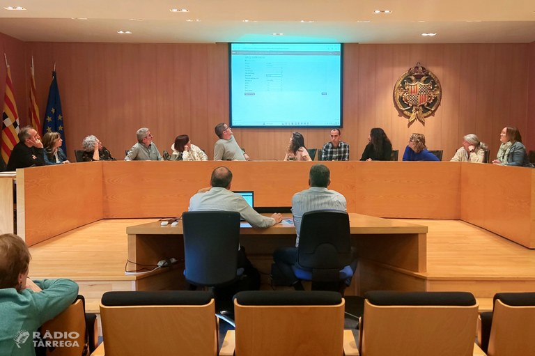 El Ple de l'Ajuntament de Tàrrega designa per sorteig els membres que integraran les meses de les eleccions al Parlament del proper 12 de maig