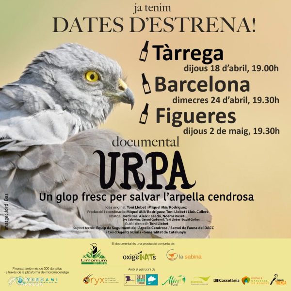 El documental 'Urpa' s'estrena a Cinemes Majèstic de Tàrrega aquest dijous 18 d'abril