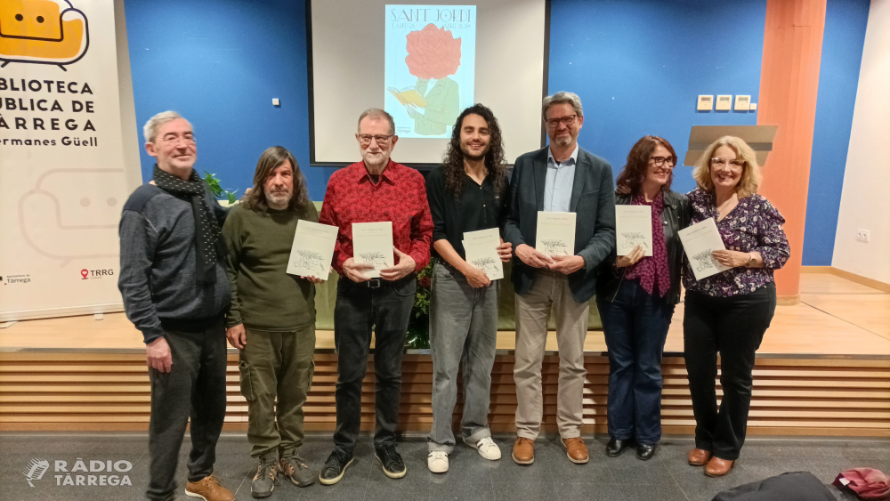 Tàrrega homenatja l’obra poètica de l’escriptor Josep M. Sala-Valldaura en el marc de la programació de Sant Jordi