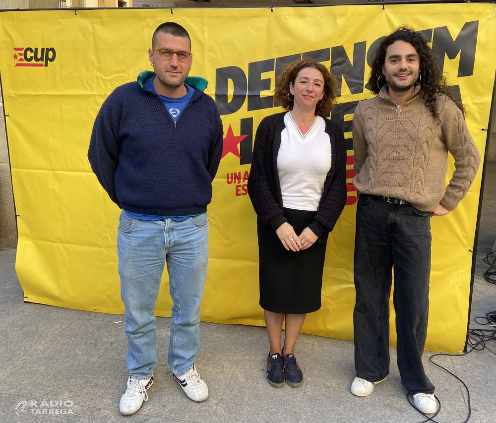 La CUP presenta a Tàrrega el seu projecte per les properes eleccions del 12-M