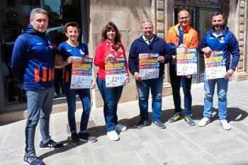 L’skyline de Tàrrega, nou protagonista de la samarreta de la 23a Mitja Marató i 10 KM del 5 de maig