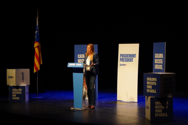 Jeannine Abella reivindica a Tàrrega la gestió de l'R12 per part de FGC per garantir-ne el bon funcionament