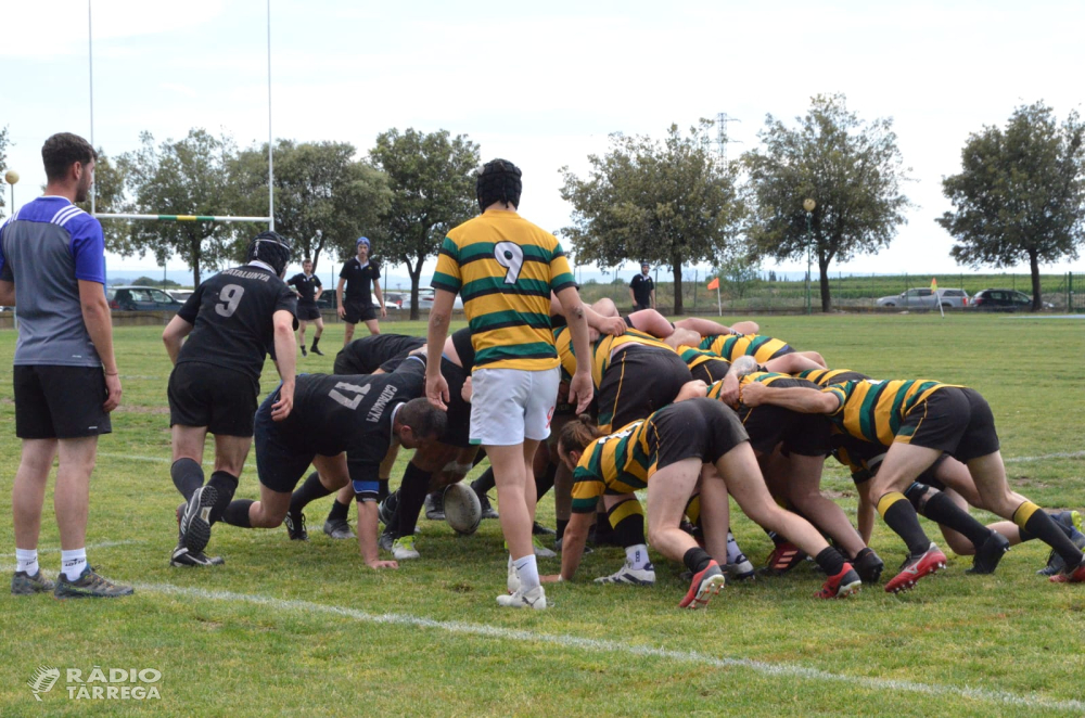 Primer partit amistós del Rugbi Tàrrega contra el Rugbi Lleida.