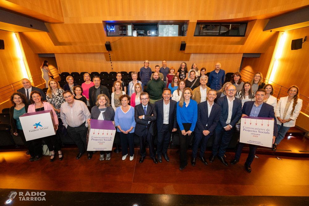 Cartaes de Tàrrega és un dels 18 projectes escollits en la 'Convocatòria de Projectes Socials Catalunya 2023' de la Fundació la Caixa