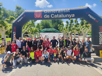 Cinc ciclistes del club Alba participen al Campionat de Catalunya de ciclisme