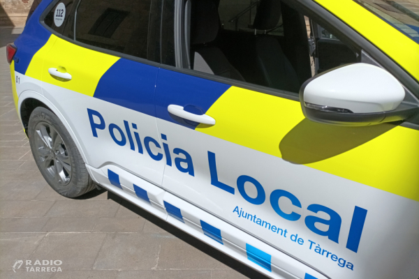 La Policia Local de Tàrrega deté un veí de Guissona per fer circular bitllets falsos i oposar resistència als agents