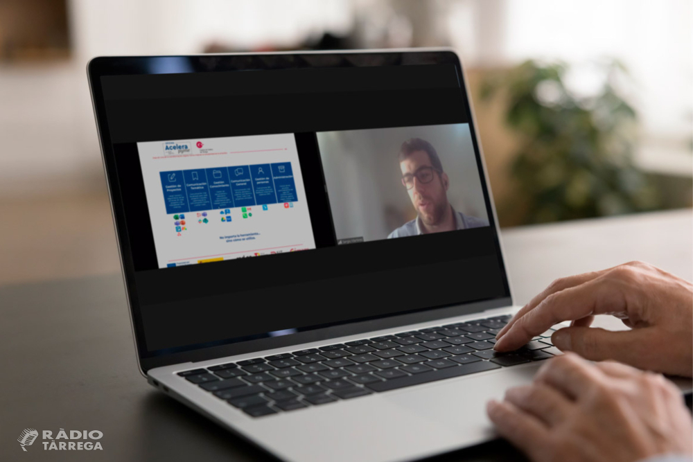 Solucions als reptes tecnològics amb la 1a jornada online de l'Oficina AceleraPyme de la Cambra de Comerç de Tàrrega