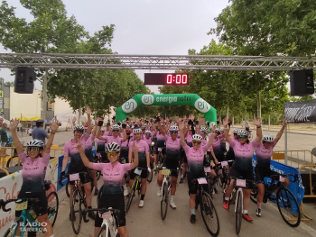 Gairebé 350 dones ciclistes participen a la Pedals de Dona de Tàrrega