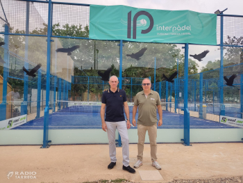 El Club Tennis de Tàrrega inaugura dues pistes de pàdel