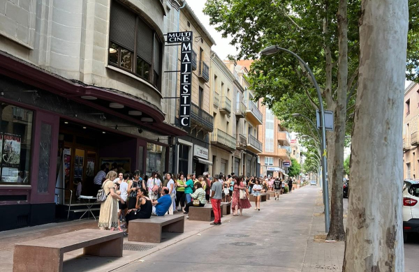 Gairebé 1.200 persones passen pels cinemes Majèstic de Tàrrega per veure 'Del revés 2'