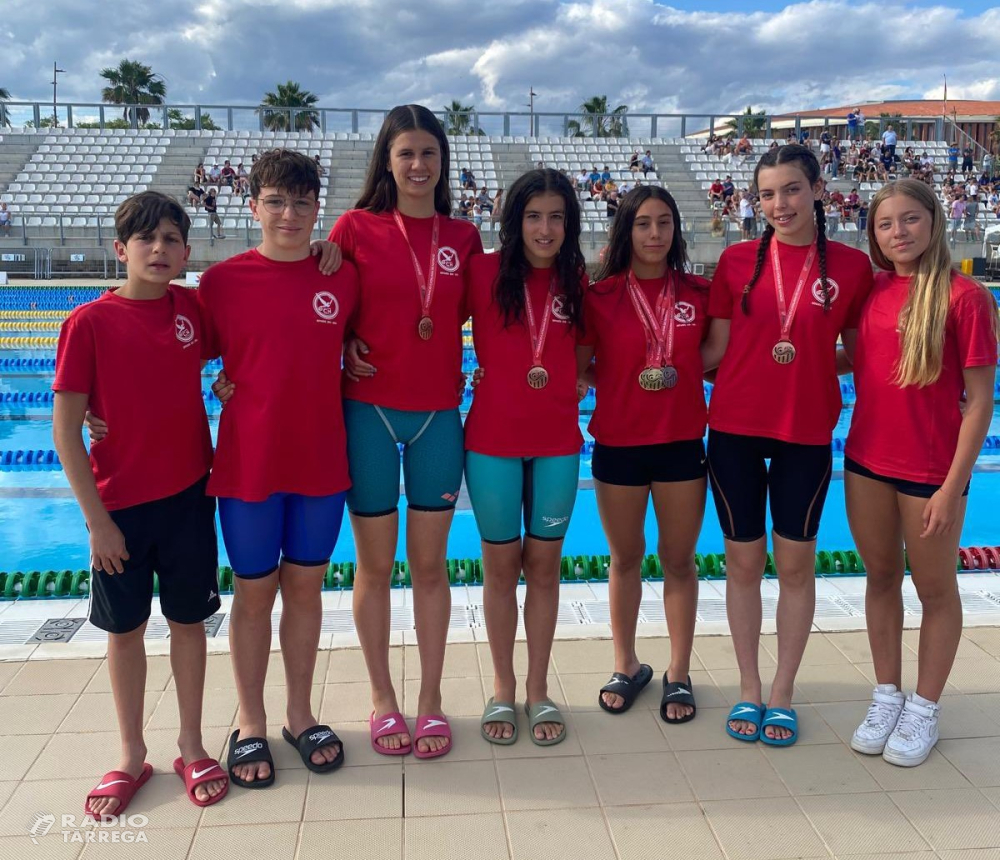 Bons resultats en els Campionats d’Espanya Junior, Catalunya Aleví i Infantil i Final de Relleus dels nedadors del Club Natació Tàrrega