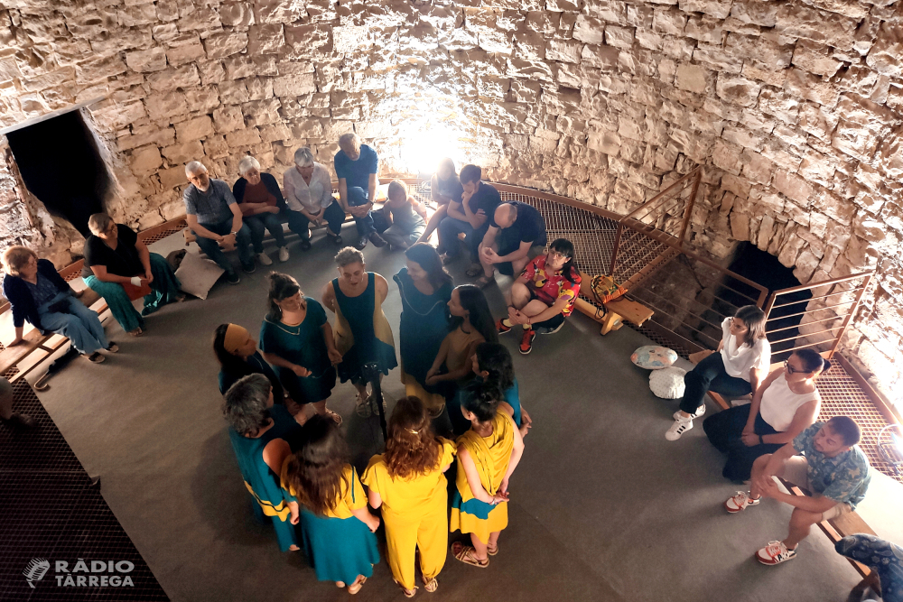 El cor femení Galindaina obre el cicle de música tradicional de Tàrrega amb un concert polifònic al Pou de Gel