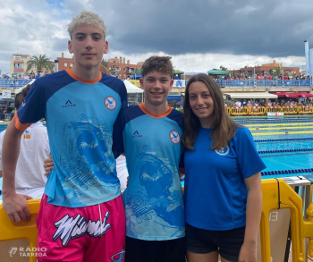 El nedador del CN Tàrrega, Biel Gabernet campió de Catalunya en 50  i 100 m lliures