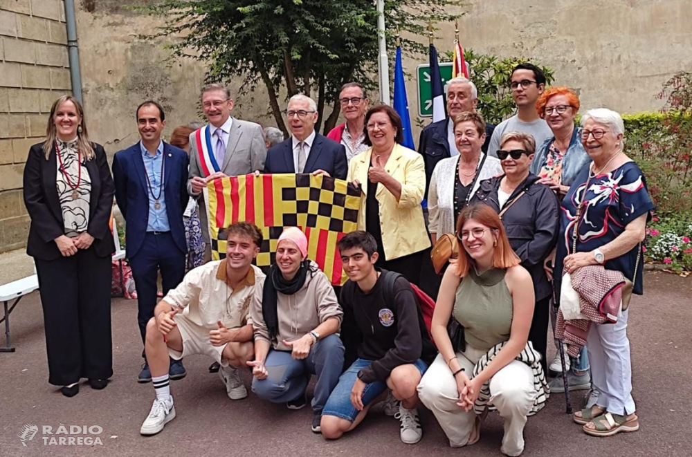 Tàrrega commemora el 40è aniversari del seu agermanament amb el municipi francès de Blaye