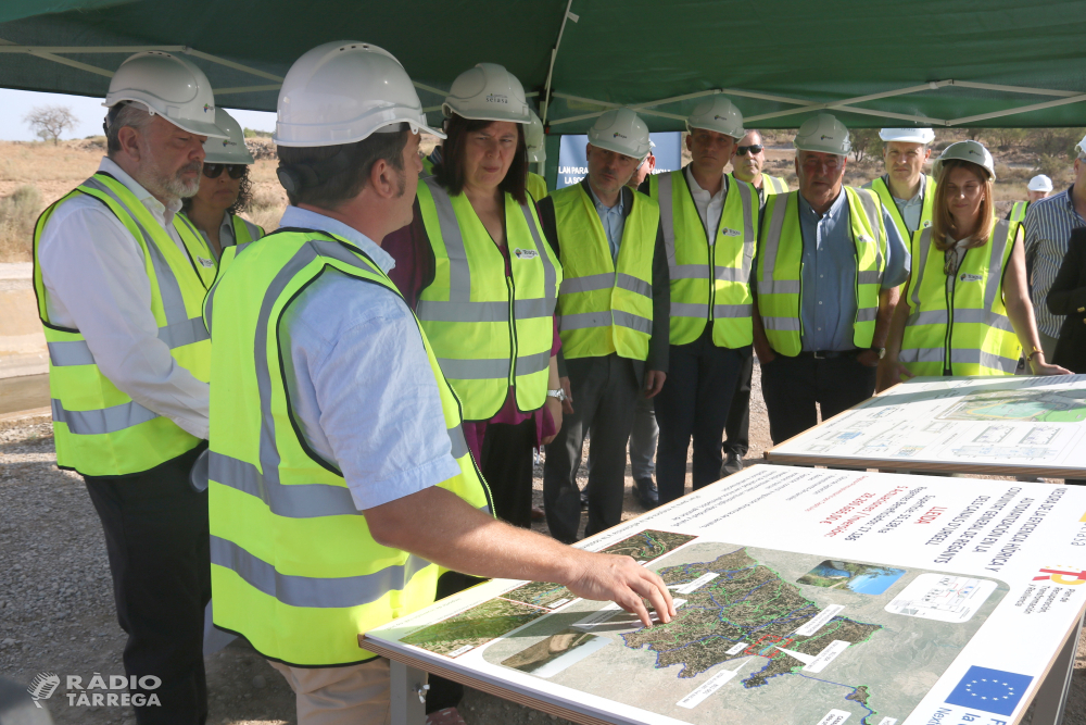 Comencen les obres per millorar l'eficiència hidràulica del canal d'Urgell en el marc del pla de modernització