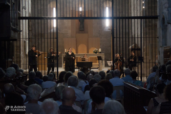 La soprano Marta Mathéu tanca el 9è cicle de música 'La Pedra Parla' al Reial Monestir de Santa Maria de Vallbona