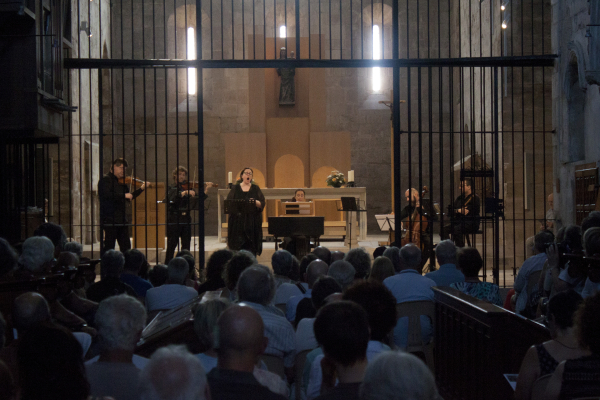 La soprano Marta Mathéu tanca el 9è cicle de música 'La Pedra Parla' al Reial Monestir de Santa Maria de Vallbona