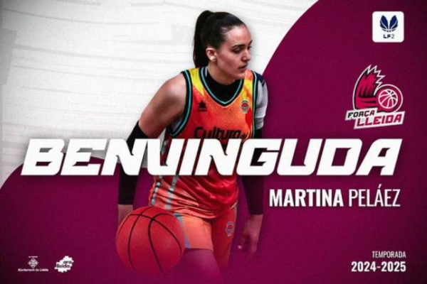 La targarina Martina Peláez, fitxa pel Força Lleida