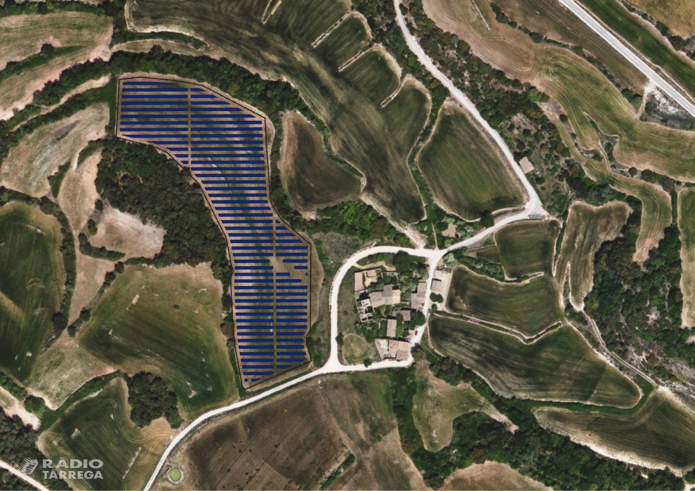 Un centenar de particulars i disset entitats presenten un recurs d'alçada contra un parc solar a Passanant i Belltall